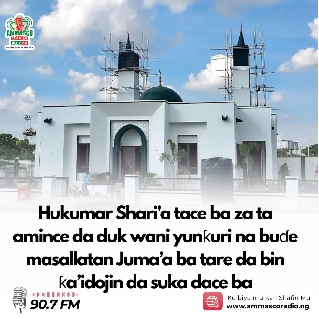 Hukumar Shari'a tace ba za ta amince da duk wani yunƙuri na buɗe masallatan Juma’a ba tare da bin ƙa’idojin da suka dace ba