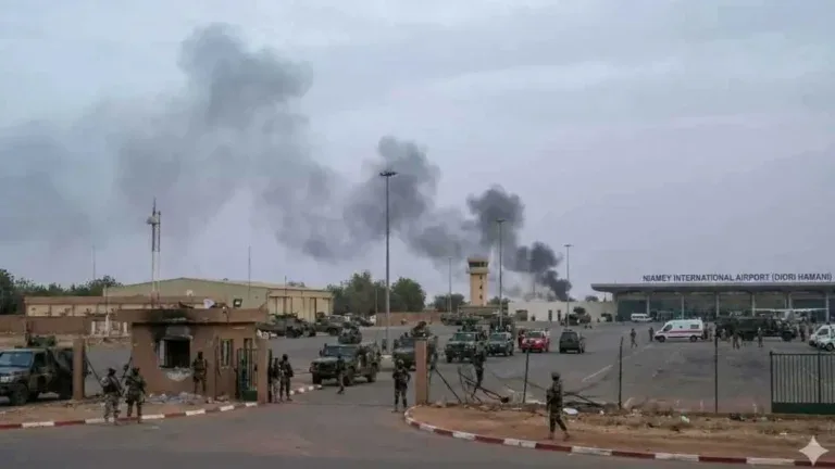 An Ji Fashe-Fashe da Harbe-Harbe a Filin Jirgin Sama na Niamey