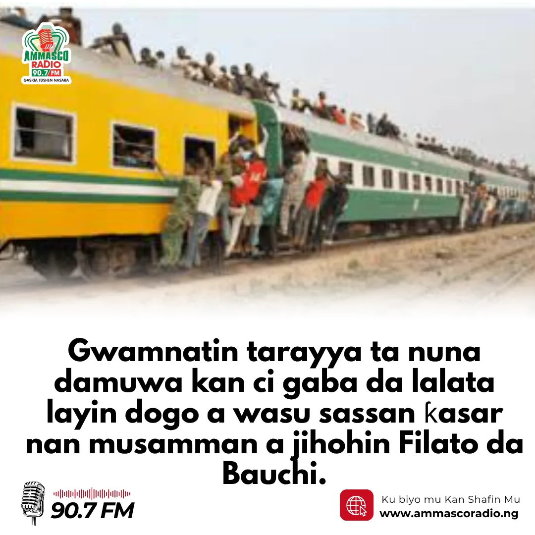 Gwamnatin tarayya ta nuna damuwa kan lalata layin dogo  a jihohin Filato da Bauchi.