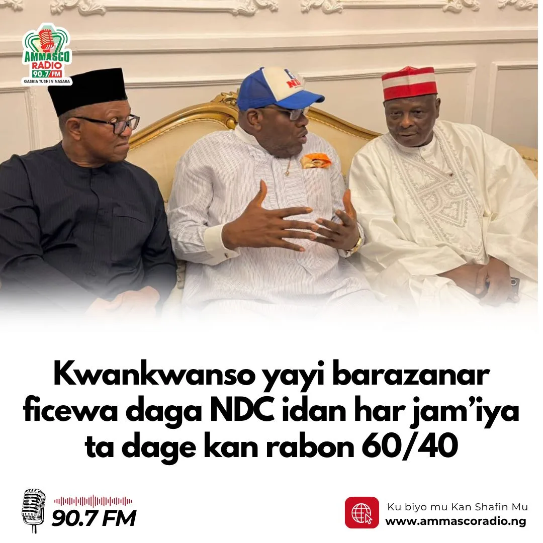 Kwankwaso ya yi barazanar ficewa daga jam'iyar NDC