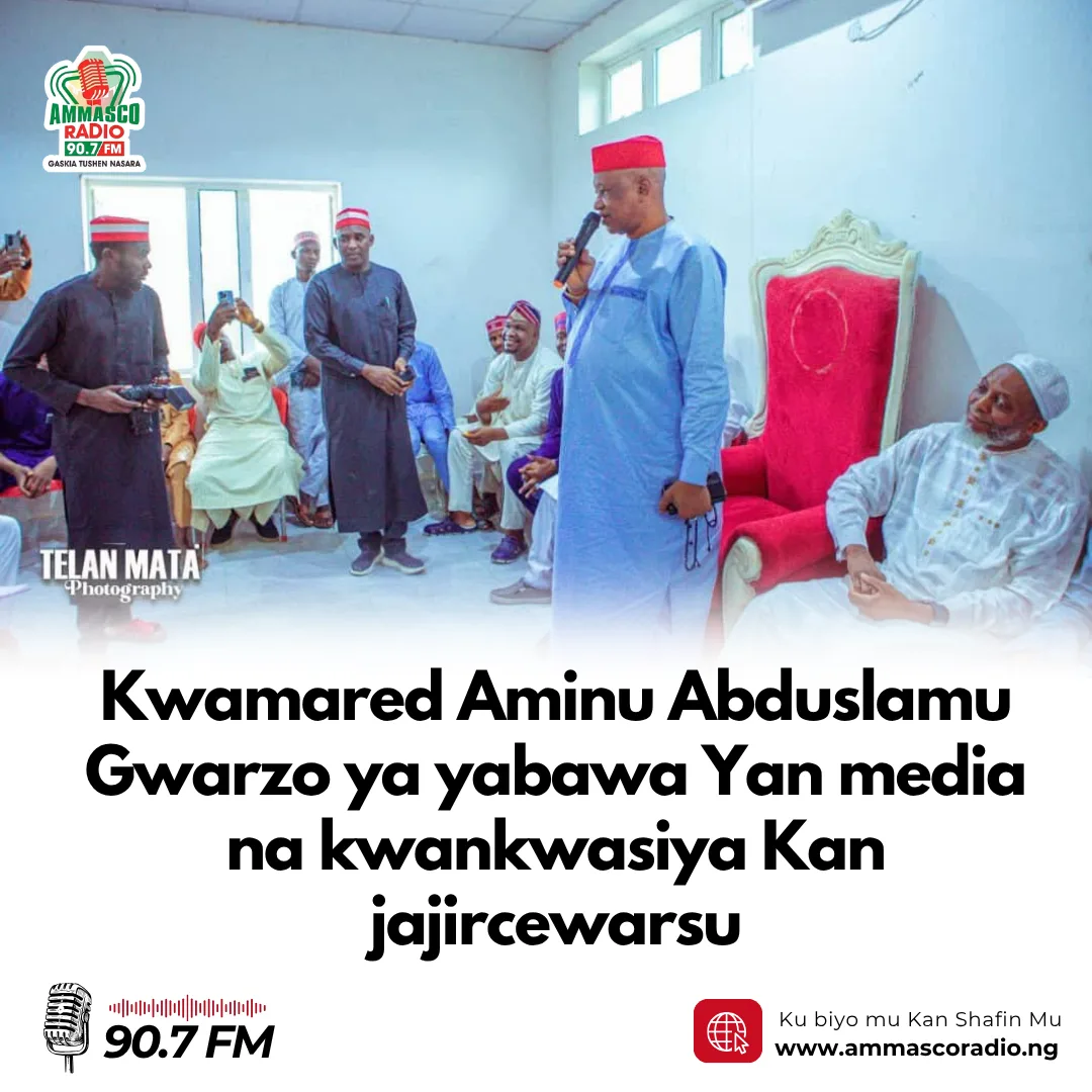 Kwamared Aminu Abduslamu Gwarzo ya yabawa Yan media na kwankwasiya Kan jajircewarsu