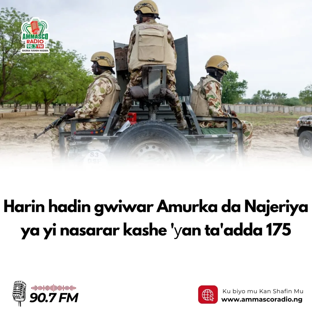 Harin hadin gwuiwar Amurka da Najeriya yayi sanadiyar kashe ýan ta'adda masu tarin yawa
